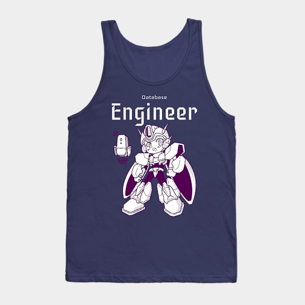 Handsome Data Engineer Tank Top by ArtDesignDE